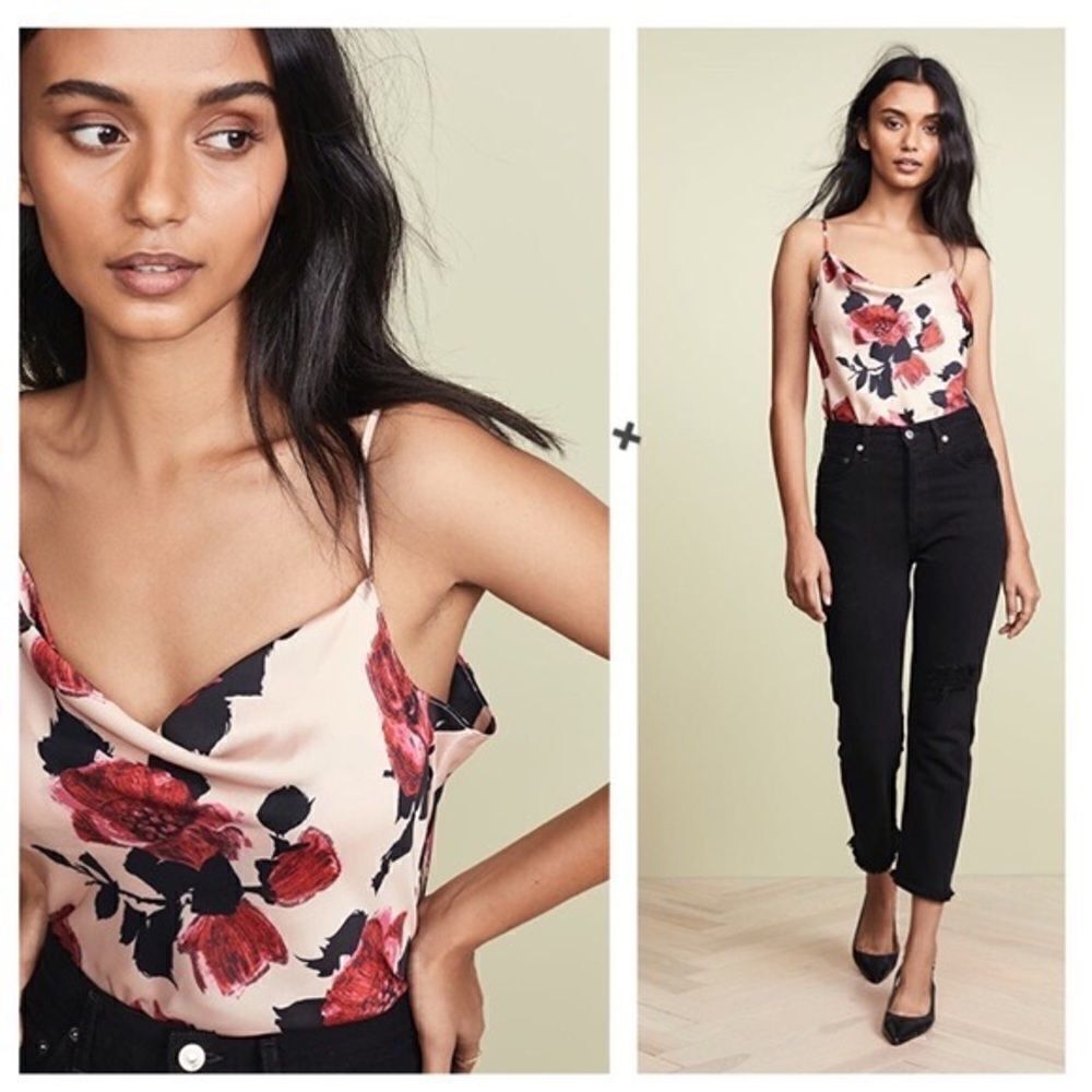 Paige-giovanna Rose Silky Cami (XS)